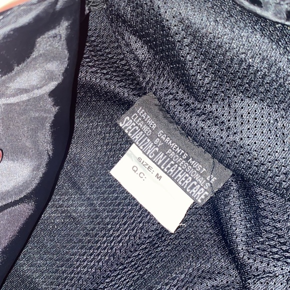 Leather motorcycle jacket - Picture 5 of 6